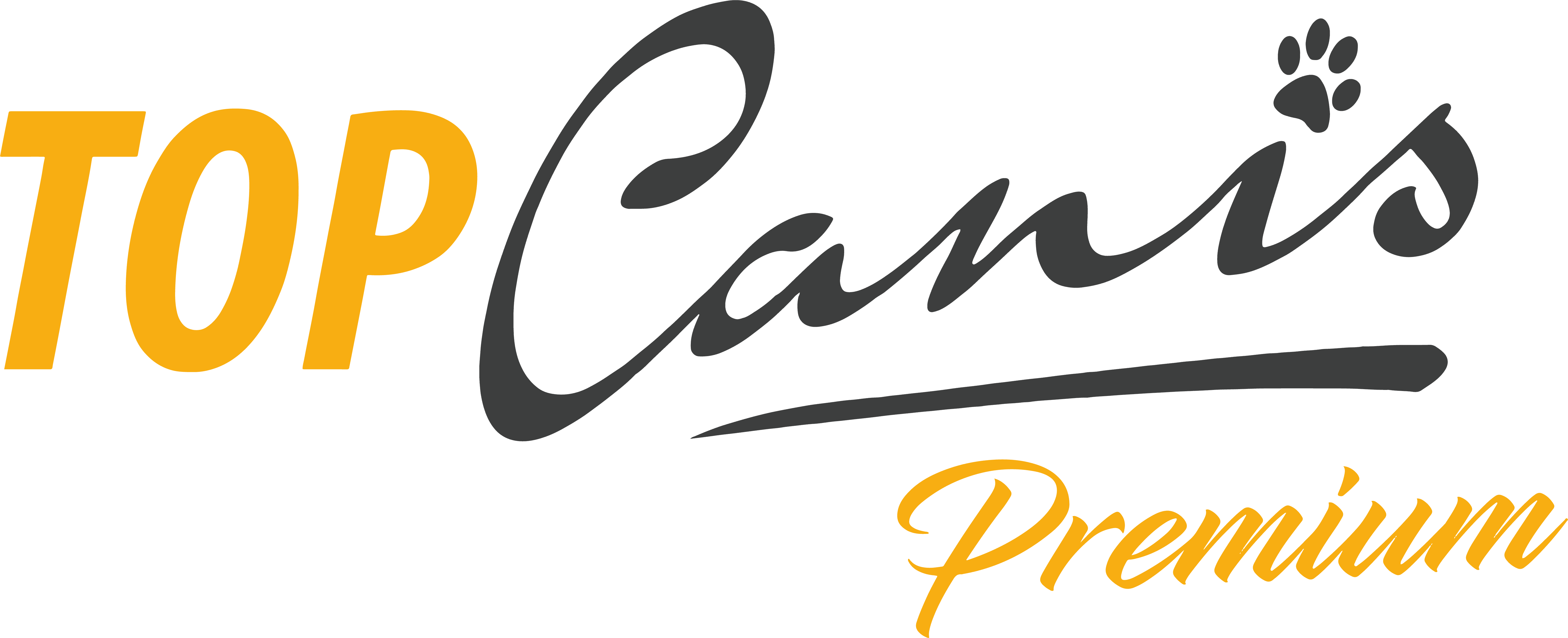 Logo da marca de ração Top Canis da Supernutri